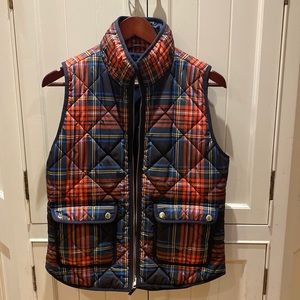 J. Crew Tartan Vest